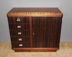 Art Deco Period Commode In Macassar Circa 1930 -Room Fold Zone b58adaf5 bc35 4b88 9588 82dcf62fe6e2