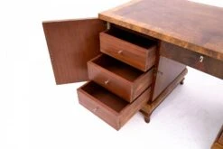 Art Deco Style Desk, Poland, 1940s -Room Fold Zone b890ec08 d7f9 4a0a 8f04 6dd0232b1da8