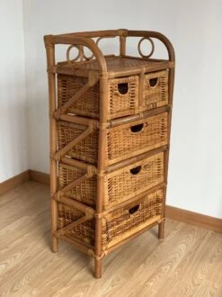 Rattan Drawer Unit