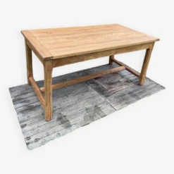 Solid Oak Farm Table For 6-8 People -Room Fold Zone ba08d697 1f5d 4ed9 aae4 9c98f4038dcf