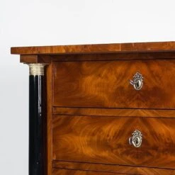 Biedermeier Chests Of Drawers In Walnut Veneer, Germany, 19th Century, Set Of 2 -Room Fold Zone bc66541b f3dd 4646 a56f f584f6b51027