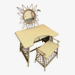 Rattan Dressing Table 1960 -Room Fold Zone be23ce2e e956 47ee a4ec 9f301b0f8ec4