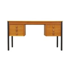 Ash Desk, Danish Design, 1970s, Manufacturer: Domino Møbler -Room Fold Zone be46d5aa c498 4057 86a7 64147250d3f9