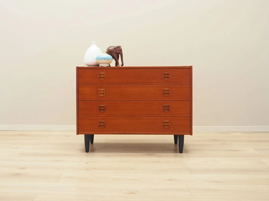 Teak Chest Of Drawers, Danish Design, 1970s, Production: Denmark 7 Teak Chest Of Drawers, Danish Design, 1970s, Production: Denmark - Image 5
