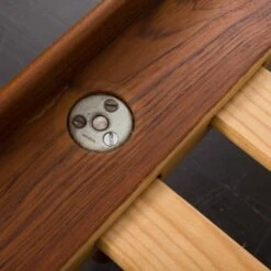 Danish Mid-century Teak Daybed In Black Leather, 1960s -Room Fold Zone c08fdfb7 2e66 4e2e bb89 0a2a59108b21