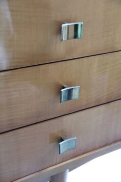 Convenient Dressing Table Sideboard In Varnished Lemon Wood, Circa 1960 -Room Fold Zone c1d29348 4a86 4707 9c30 86f976e8698c