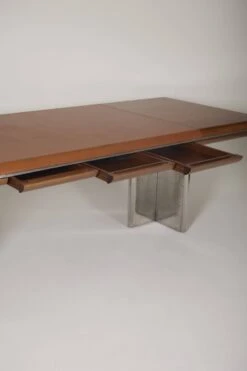 Hans Von Klier Leather And Wood Desk By Skipper, 1970s 23 Hans Von Klier Leather And Wood Desk By Skipper, 1970s -Room Fold Zone c56821d2 1c1d 4e42 92bf c10485864b0a