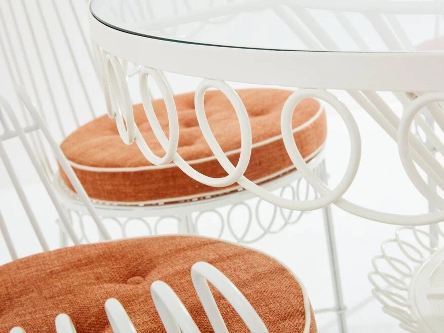 Mathieu Matégot Complete Dining Room Set Cap D'Ail 1950s 11 Mathieu Matégot Complete Dining Room Set Cap D'Ail 1950s - Image 9