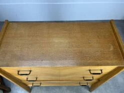 1950s Chest Of Drawers With Blond Wood Compass Foot -Room Fold Zone c9f441b4 e04a 40ee 9642 b597f063a976