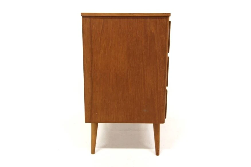 Scandinavian Teak Chest Of Drawers, Sweden, 1950 4 Scandinavian Teak Chest Of Drawers, Sweden, 1950 - Image 2