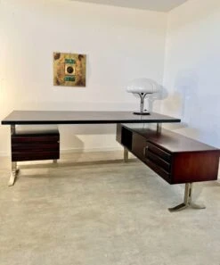 Vintage President Corner Desk In Rosewood Design By Gianni Moscatelli Vintage -Room Fold Zone cf7faf19 ba54 490b a79c ef9c66249c41
