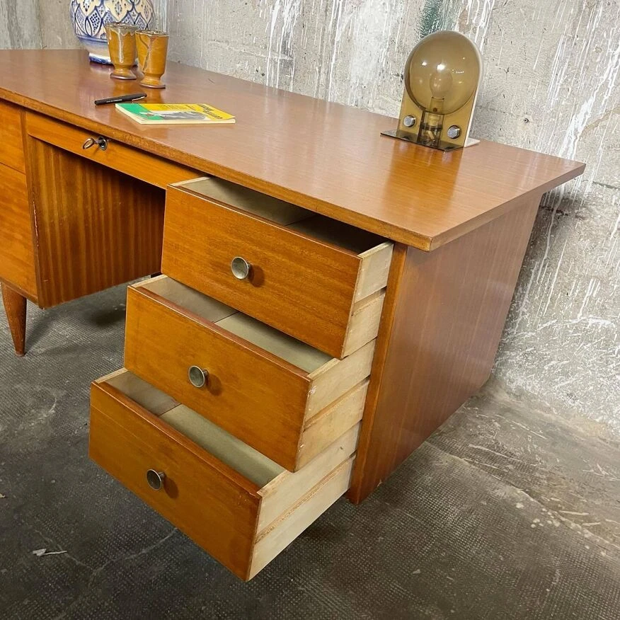 Vintage Executive Desk 5 Vintage Executive Desk - Image 3