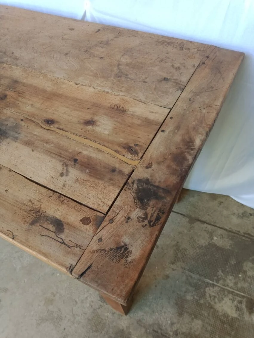 Old Trade Table With Two Drawers 10 Old Trade Table With Two Drawers - Image 8