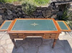 Flat Desk In Solid Oak Louis XVI Style 19th Century -Room Fold Zone d5ee094d b75d 427d 9451 257492f524db