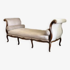 Louis XV Daybed In Beech Carved On All 4 Sides, France -Room Fold Zone da5ade1a 8b28 47ad ae86 db04f3a04277