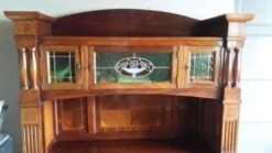 Art Nouveau Desk With Marquetry Top -Room Fold Zone da922394 8c95 4f3c a244 04d277f55767