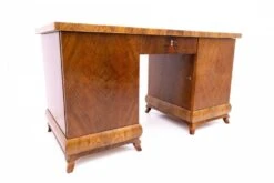 Art Deco Style Desk, Poland, 1940s -Room Fold Zone da9c3653 c206 461f aa24 025f008b403c