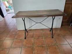Old Oak Bistro Table, 125cms L -Room Fold Zone db62bac5 cb12 405f b8d5 325922921267