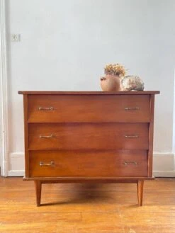 Scandinavian Chest Of Drawers 3 Vintage Drawers 1970 -Room Fold Zone dbdf3d94 a370 4f73 b5b3 7a093a633c9d