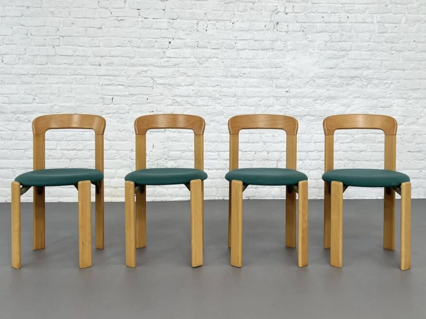 Set Of 4 Chairs And Round Dining Table Designed By Bruno Rey For Kusch&Co 10 Set Of 4 Chairs And Round Dining Table Designed By Bruno Rey For Kusch&Co - Image 8