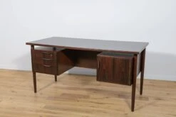 Mid-Century Freestanding Rosewood Desk, Denmark, 1960s -Room Fold Zone dddac446 e32b 4806 9f48 18b7cf88c310