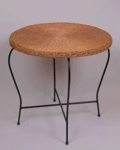 Woven Rattan Table -Room Fold Zone e00cf93e e83b 4950 b244 9e24e943057c