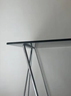 Wired Desk By Max Sauze In Metal And Smoked Glass, 1970 Design -Room Fold Zone e0ba2475 4d4f 487c a0eb e728fd276d3f