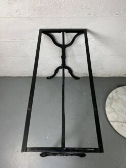 Marble And Wrought Iron Bistro Table -Room Fold Zone e126701c 4b8c 4d78 a9f4 d941f2c3d085