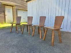 Breton Brutalist Table And Chairs Set -Room Fold Zone e5c04af1 a67b 4060 857a 161330298590