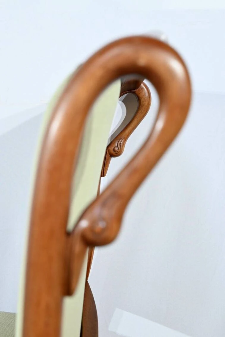 Solid Mahogany Daybed, Return From Egypt Style – Early 20th Century 20 Solid Mahogany Daybed, Return From Egypt Style – Early 20th Century - Image 18