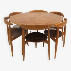 Dining Table Set, "Heart Chairs, FH4103", Hans J Wegner, Fritz Hansen, Sweden, 1960 -Room Fold Zone e9724c44 f030 4410 8dc7 a310d91566d0
