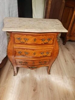 Louis XV Solid Wood Chest Of Drawers With Marble Top -Room Fold Zone e9c0c73a 4358 4546 a7cd d97672c05a2d