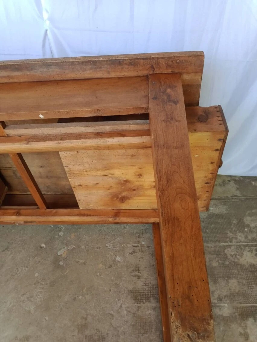 Old Trade Table With Two Drawers 4 Old Trade Table With Two Drawers - Image 2