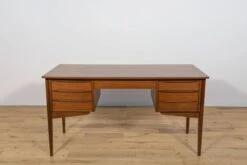 Mid-Century Freestanding Teak Desk, Denmark, 1960s -Room Fold Zone ece18c35 8b89 48cc 9eb6 666feb7970f0