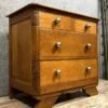 Art Deco Period Lady's Chest Of Drawers In Blond Oak / Circa 1940 -Room Fold Zone ed691a09 f303 49ad ac78 8be340572d97