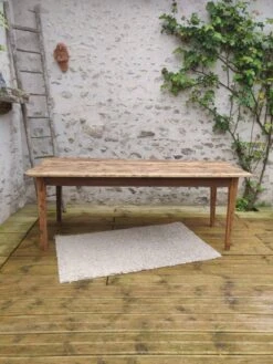 Farm Table 191 Cm X74 Cm X 74.5 Cm