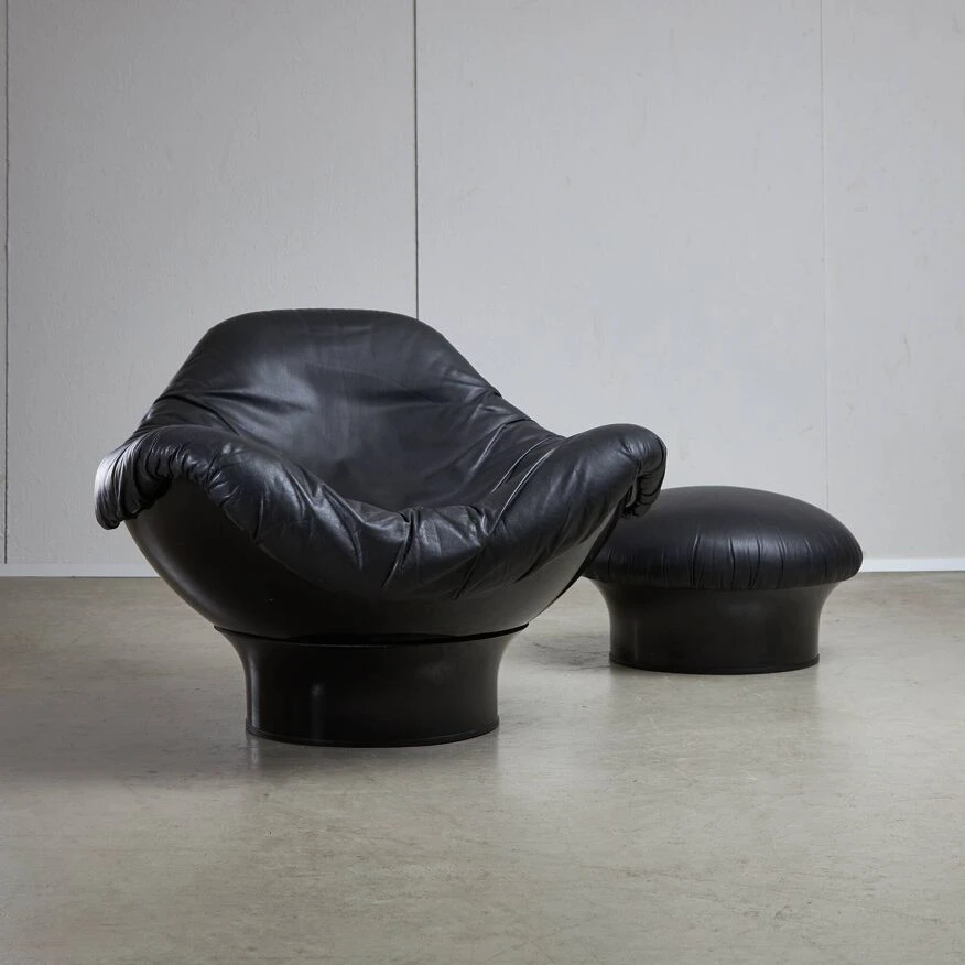 Rodica Lounge Chairby Mario Brunu For Comfort Italy In 1968. 17 Rodica Lounge Chairby Mario Brunu For Comfort Italy In 1968. - Image 15