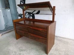 Scandinavian Removable Mirror Dressing Table 4 Drawers -Room Fold Zone f17e399e 0033 49b7 bd43 42c963dbf796