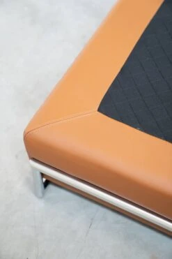 Cognac Leather Sofa Bed, Handmade By Eileen Gray, 1980/1990 -Room Fold Zone f1985831 9ae9 4183 8a2f 82a66e4f576e