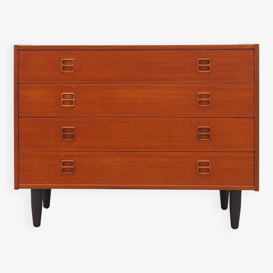 Teak Chest Of Drawers, Danish Design, 1970s, Production: Denmark 15 Teak Chest Of Drawers, Danish Design, 1970s, Production: Denmark - Image 13