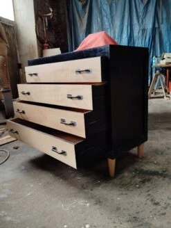 Large Vintage/Industrial/Scandinavian Chest Of Drawers -Room Fold Zone f3ab7ce5 a6cb 4208 828a 4268a8c91595