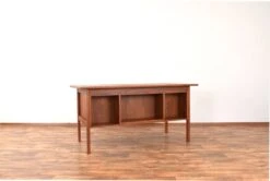 Mid-Century Danish Freestanding Teak Desk, 1960s -Room Fold Zone f50a81bd 063d 4860 8d1c e51a8554d17e