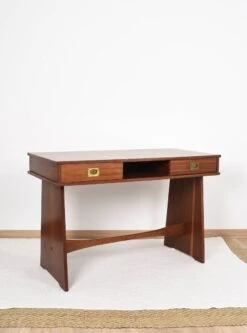 Teak Desk, Vintage, Gautier Brand