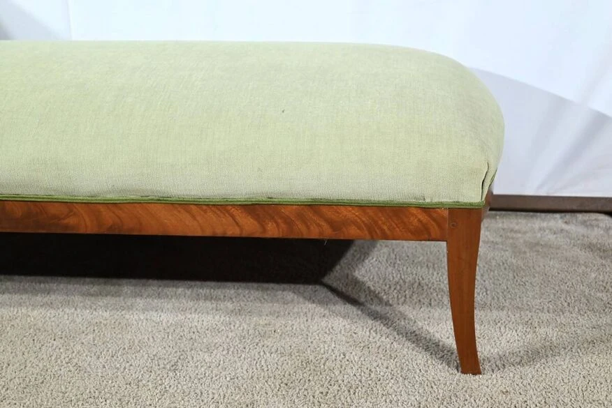 Solid Mahogany Daybed, Return From Egypt Style – Early 20th Century 17 Solid Mahogany Daybed, Return From Egypt Style – Early 20th Century - Image 15