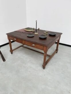 Oak Drapery Work Table 1900 -Room Fold Zone f6090560 a425 4ca8 9949 00bd26f68edb