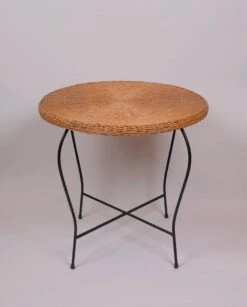 Woven Rattan Table