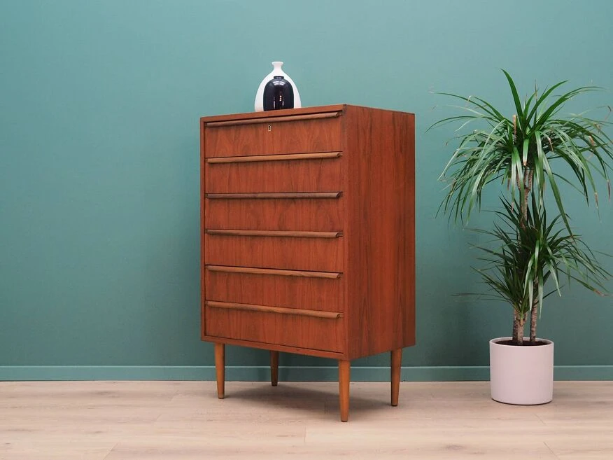 Teak Chest Of Drawers, Danish Design, 1970s, Designer: Ahlström Osakeyhitö 13 Teak Chest Of Drawers, Danish Design, 1970s, Designer: Ahlström Osakeyhitö - Image 11