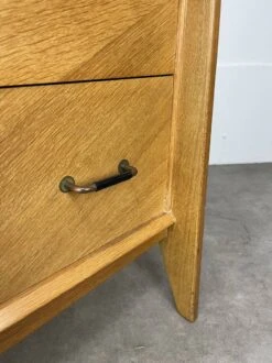 1950s Chest Of Drawers With Blond Wood Compass Foot -Room Fold Zone fcdf374b 943a 45ca 832b 28e1896cfb21