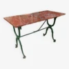 Cast Iron Bistro Table, 19th Century Marble Top, Entirely Original. 2 Cast Iron Bistro Table, 19th Century Marble Top, Entirely Original. -Room Fold Zone fdce2e18 9697 4384 a7e7 ee0947fd97ff