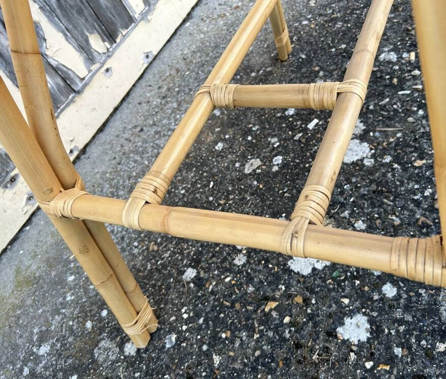 Anne Bamboo Dressing Table Vintage, 1960s 5 Anne Bamboo Dressing Table Vintage, 1960s - Image 3